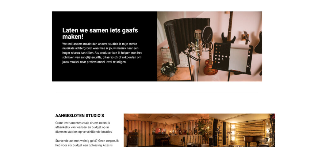 website ontwikkeling - On The Blok